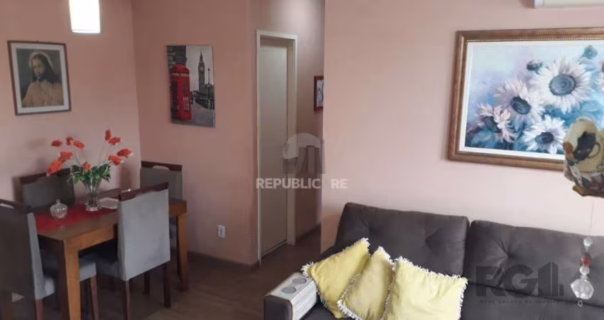 APARTAMENTO DE 2 DORMITÓRIOS E VAGA ESCRITURADA EM CONDOMÍNIO COM INFRA COMPLETA