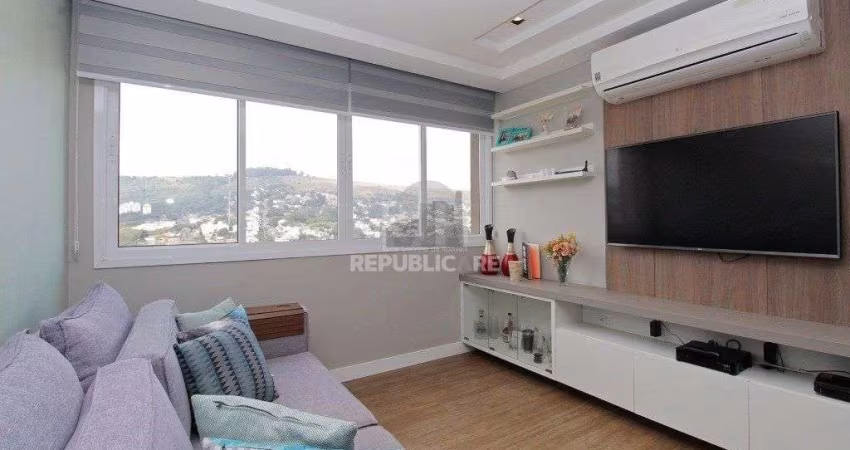 Apartamento para Venda - 62m², 2 dormitórios, sendo 1 suites, 2 vagas - Teresópo