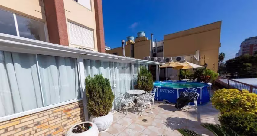Apartamento à venda no bairro menino deus com 243 m² e 2 dormitórios/quartos.