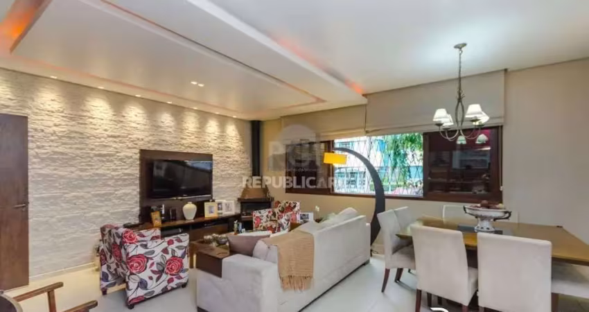 Casa residencial à venda no bairro menino deus com 216 m² e 4 dormitórios/quartos
