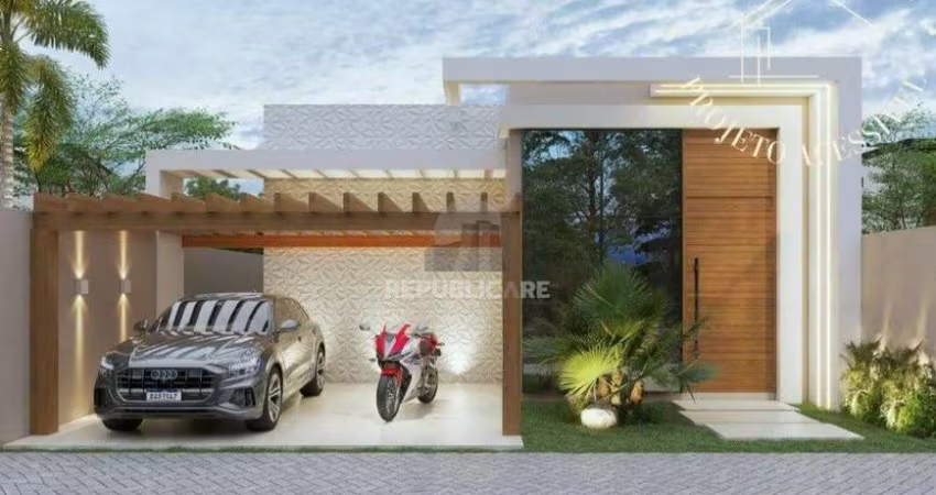 Terreno com casa em construção por R$650.000,00 no bairro Atenas em Santana do L