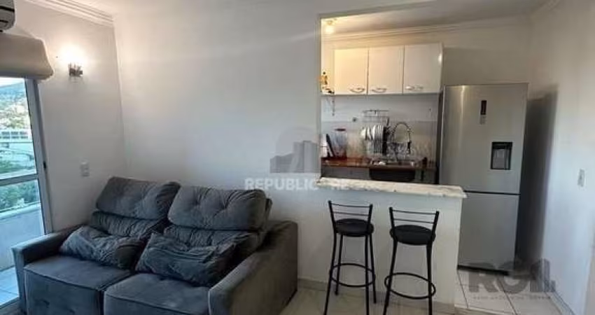 Excelente apartamento de 60m² com 2 dormitórios e 1 vaga.