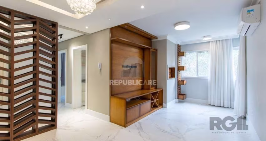 Apartamento 2 dormitórios  1 vaga infra - Nonoai
