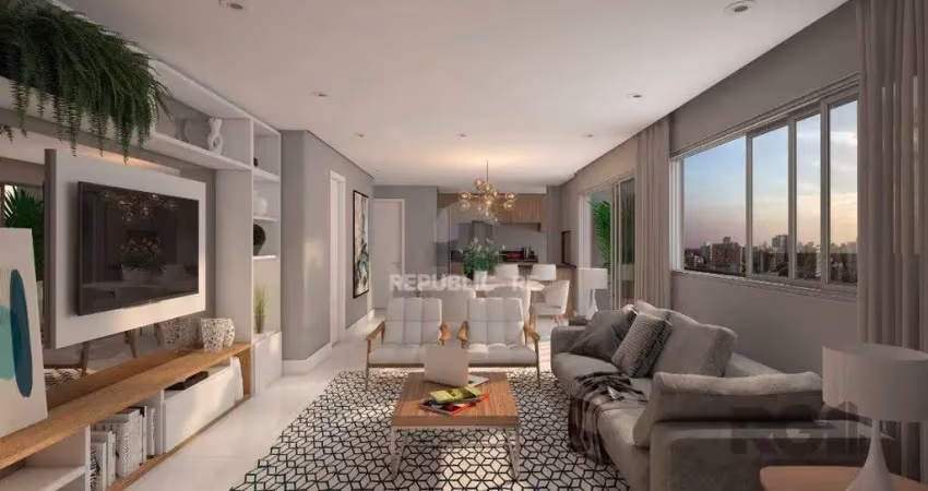 Apartamento à venda no bairro cristal com 152 m² e 3 dormitórios/quartos disponíveis.