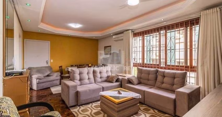 Apartamento 100m² no bairro Farroupilha - semi mobiliado, 3 dormitórios, 1 suíte
