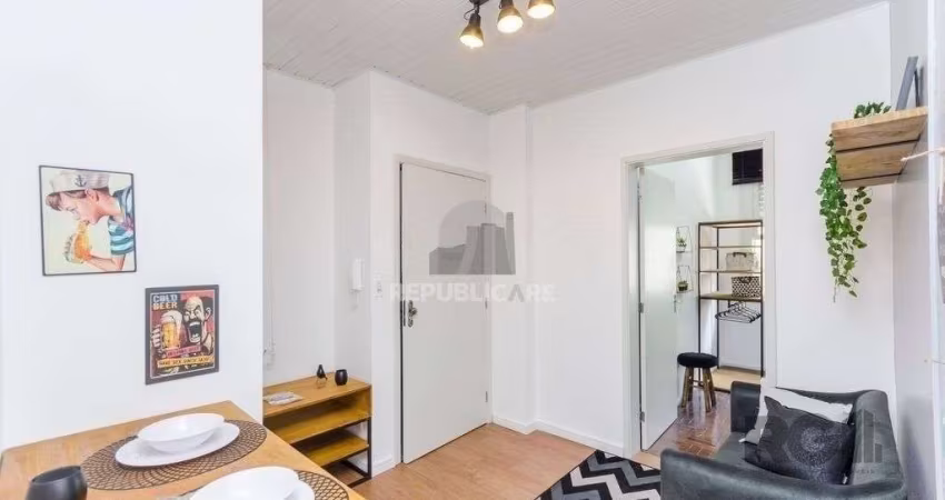 Excelente apartamento de 33m² com 1 dormitório.