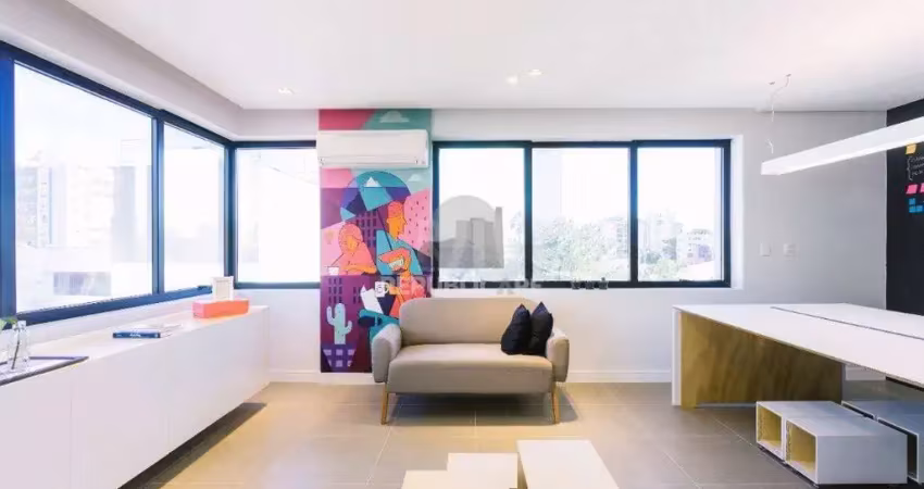 Escritório à venda no bairro auxiliadora com área útil de 58 m² disponível agora!