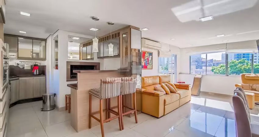 Cobertura à venda com 3 dormitórios na cidade baixa, 117m² de área útil.