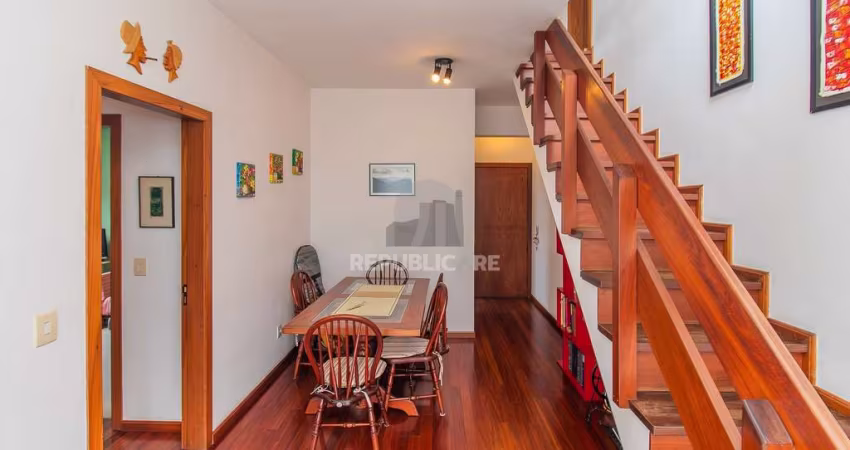 Cobertura com espaço gourmet 156m² no bairro Bela Vista