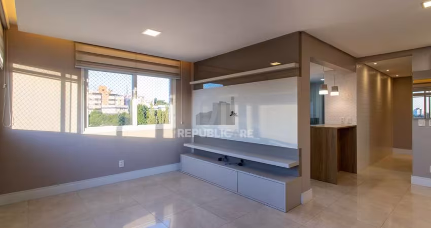 Excelente apartamento de 3 quartos, 1 suíte e 2 vagas de garagem cobertas.