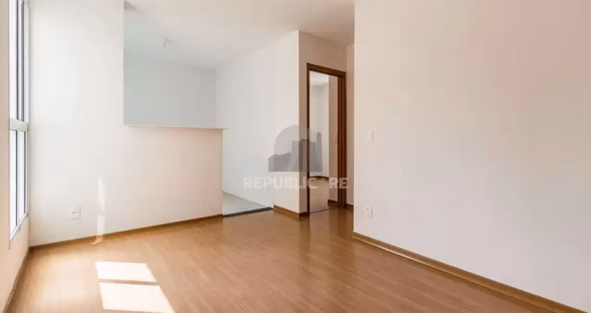 Apartamento de 2 dormitórios, 40,23m², 1 vaga de garagem e 1 vaga p/ visitante