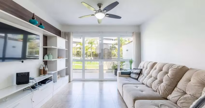 Apartamento garden com 107m² e 3 dormitórios, 1 suíte, 2 vagas