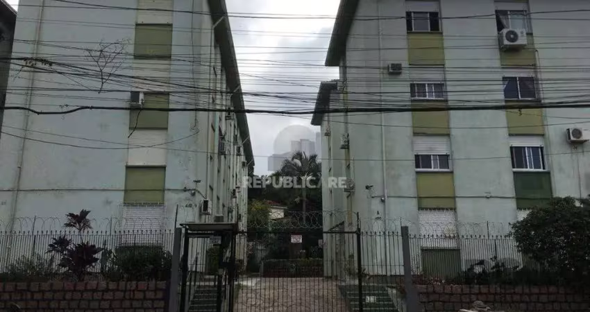 1 dormitório no cristal,desocupado,próximo a rua taquary