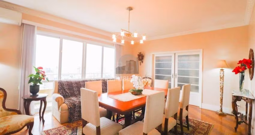 Apartamento á venda com 3 dormitórios com 1 suíte com sacada + 2 sacadas na sala