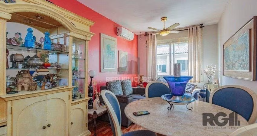 Apartamento 62m² - 2 dormitórios e 1 vaga no Menino Deus