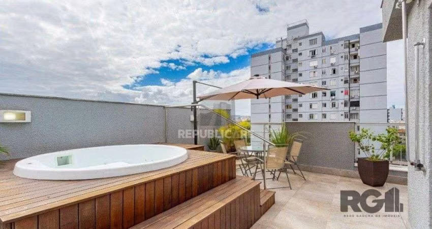 Cobertura para Venda - 191.89m², 3 dormitórios, sendo 1 suites, 1 vaga - Centro