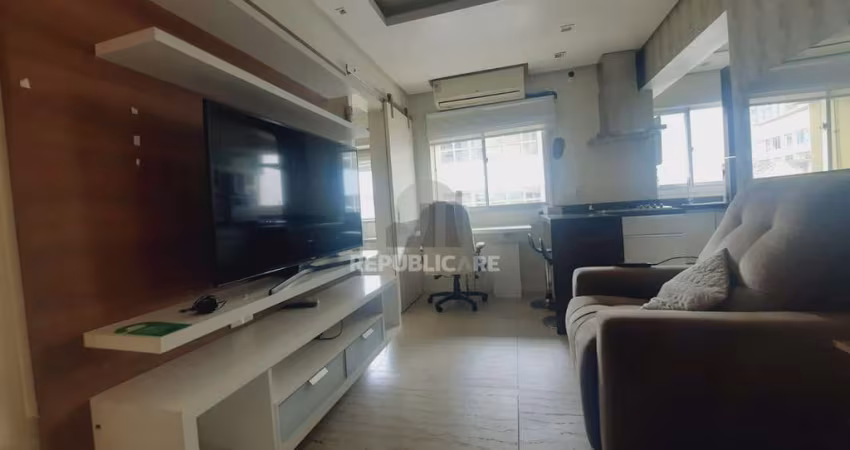 Apartamento mobiliado no Residence Suite Service em Porto Alegre, RS.