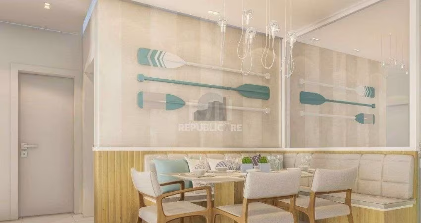 Apartamento para Venda - 81.04m², 2 dormitórios, sendo 1 suites, 1 vaga - Centro
