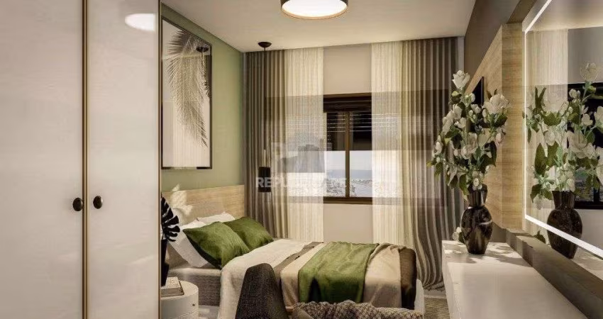 Apartamento para Venda - 84.39m², 2 dormitórios, sendo 1 suites, 1 vaga - Centro