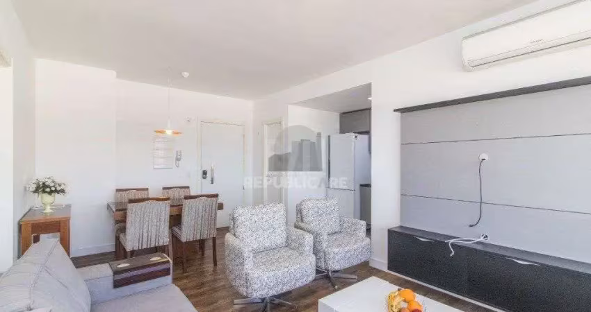 Apartamento para venda - 47m², 1 dormitório, sendo 1 suites, 2 vagas - jardim bo