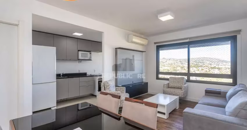 Apartamento à venda no jardim botânico com 47 m² e 1 dormitório/quarto disponível.