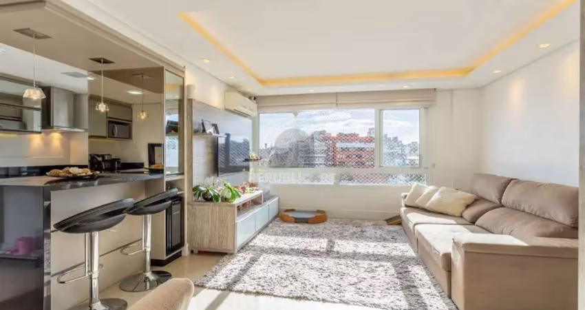 Apartamento à venda no bairro petrópolis com 66m² e 2 dormitórios/quartos disponíveis!