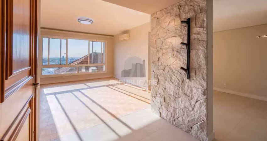 Apartamento à venda no bairro moinhos de vento, 128 m² com 3 dormitórios/quartos.