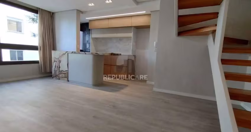 Lindo duplex 2 dormitórios todo reformado na dona laura