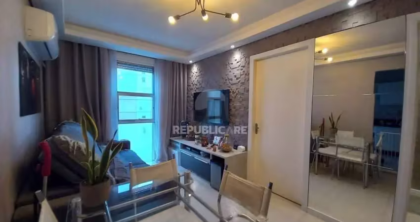 Apartamento à venda no humaitá - 39m² e 1 dormitório/quartos disponíveis.