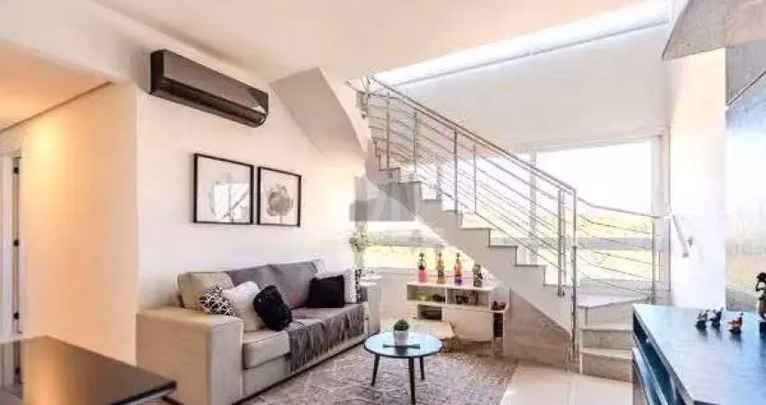 Cobertura à venda no bairro medianeira com 119 m² e 2 dormitórios/quartos.