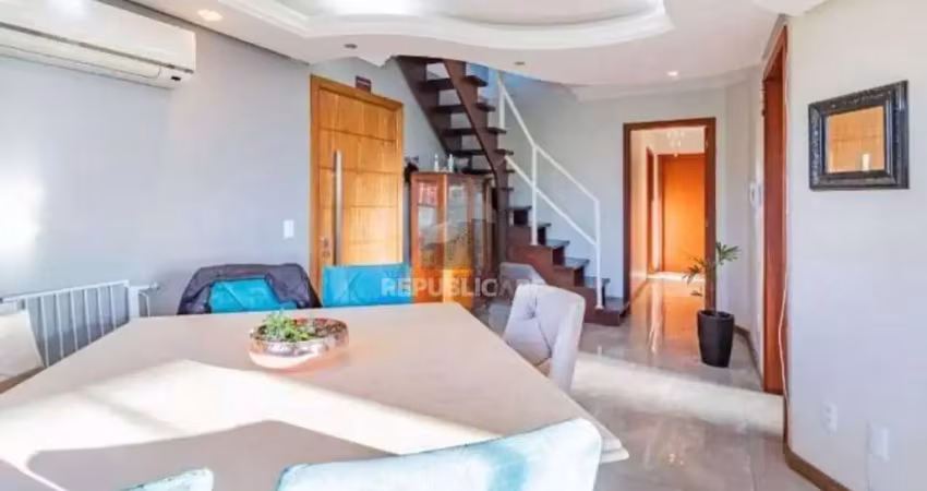 Apartamento cobertura à venda no bairro vila ipiranga com 216 m² e 3 dormitórios.