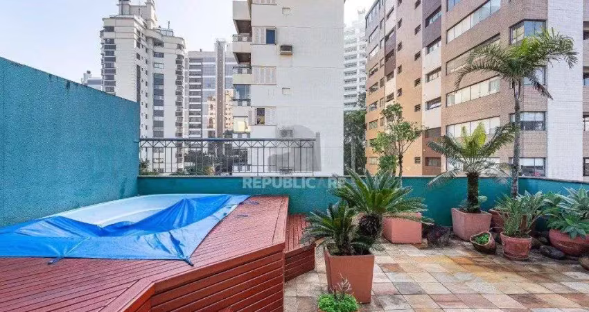 Cobertura à venda no bairro rio branco com 203 m² e 3 dormitórios/quartos.