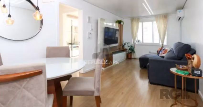 Imperdível! apartamento reformado de 2 dormitórios com garagem, lazer completo e