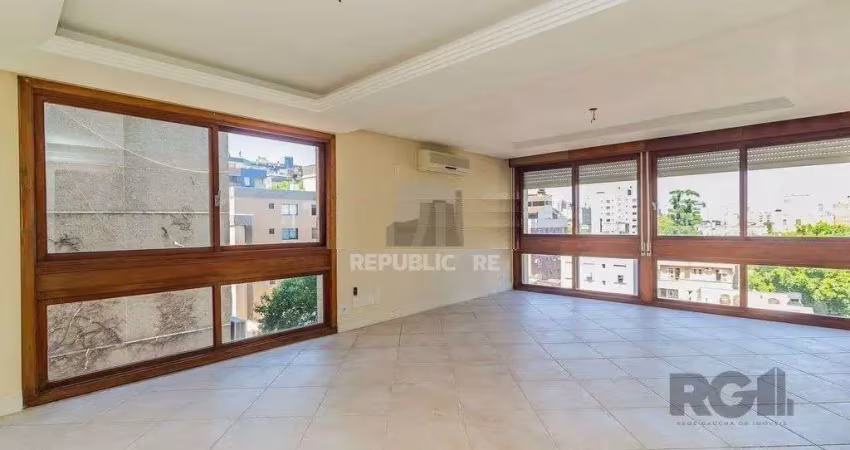 Apartamento à venda no bairro auxiliadora com 197 m² e 3 dormitórios/quartos.