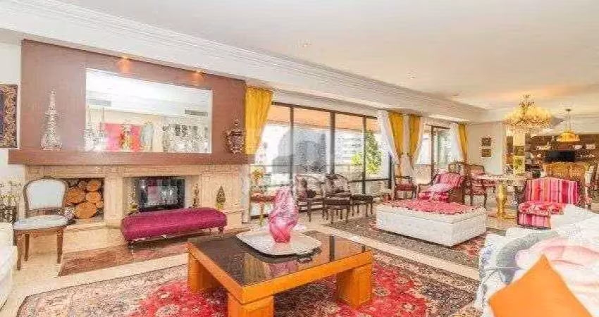 Apartamento para venda - 503m², 4 dormitórios, sendo 4 suites, 5 vagas - bela vi