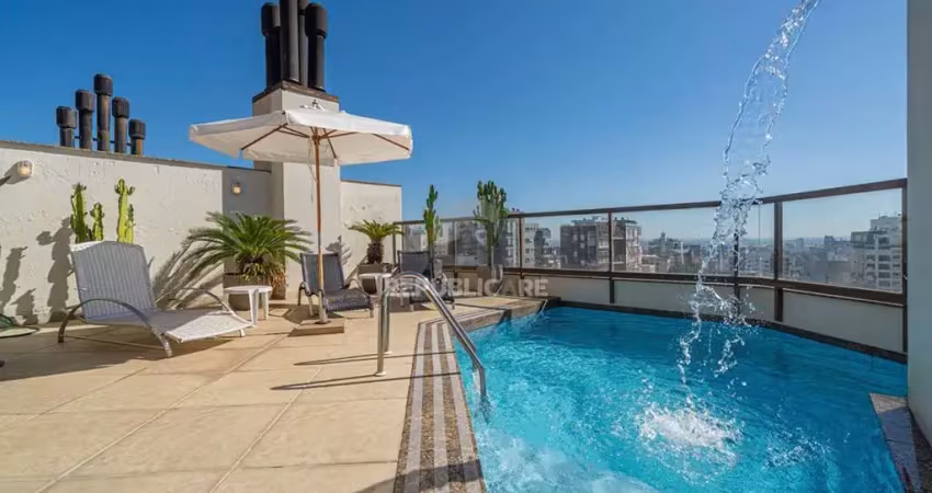 Cobertura à venda no bairro bela vista - 305 m² com 4 dormitórios/quartos.