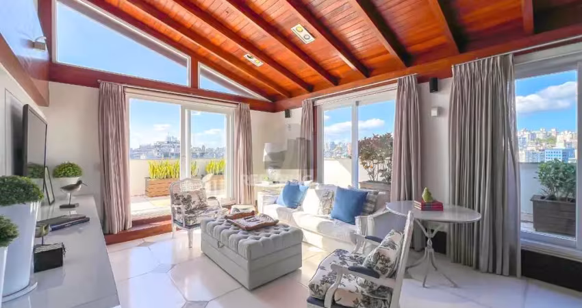 Apartamento cobertura à venda no bairro moinhos de vento com 626 m² e 4 dormitórios/quartos.