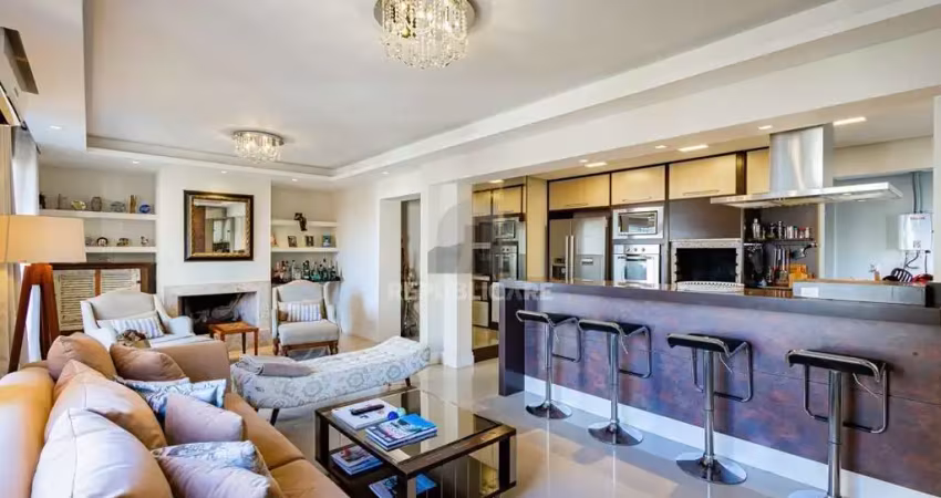 Apartamento à venda no bairro petrópolis com 137 m² e 3 dormitórios/quartos disponíveis