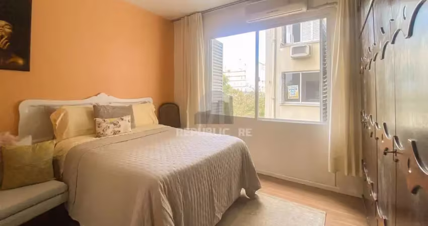 Apartamento reformado e mobiliado com eletros no centro de porto alegre