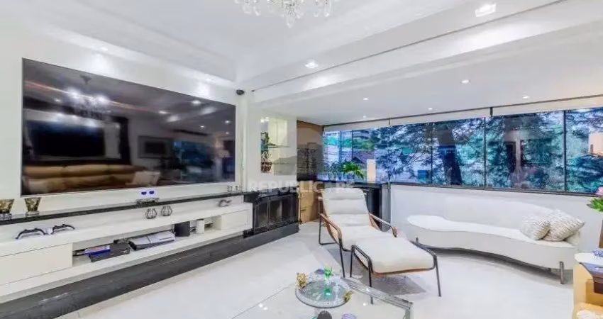 Apartamento 3 dormitórios com suíte e lareira na bela vista
