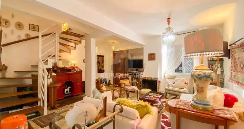 Casa de condomínio à venda no bairro mário quintana com 137m² e 3 dormitórios/quartos