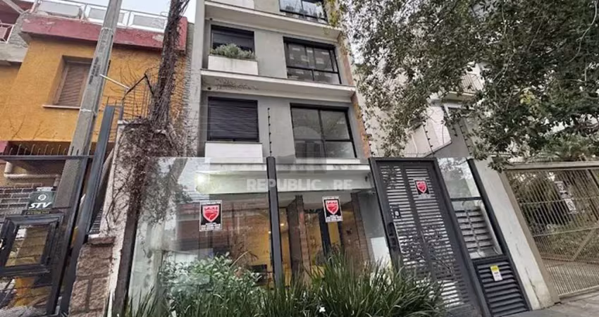 Apartamento à venda no menino deus com 61m² e 1 dormitório/quarto disponível.
