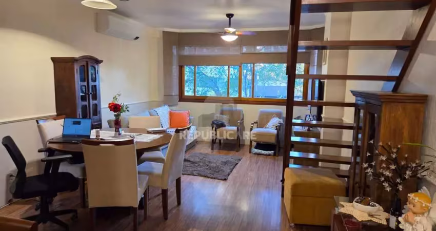 Cobertura à venda em petrópolis com 142m² e 3 dormitórios/quartos disponíveis
