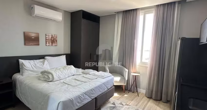 Apartamento à venda no centro histórico com 21 m² e 1 dormitório/quarto disponível