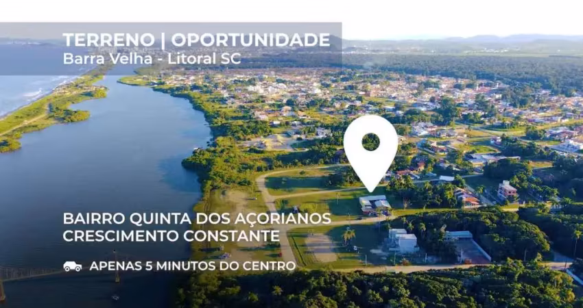 Terreno à venda na Rua Gonçalves Crespo, 243, Quinta dos Açorianos, Barra Velha