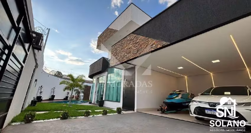 Belíssima casa 3 suítes a venda no setor três marias go.