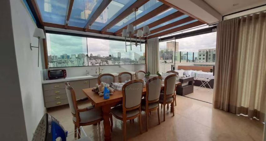 Cobertura à venda, 2 quartos, 1 suíte, 3 vagas, Santo Antônio - Belo Horizonte/MG