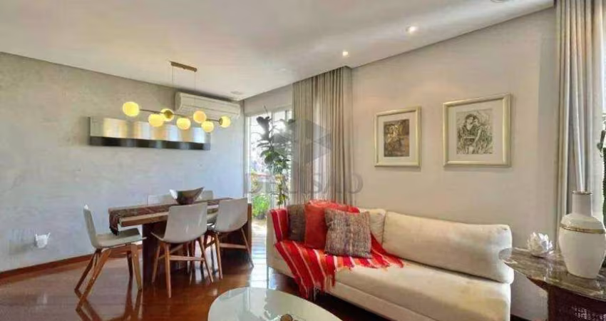 Apartamento 3 Quartos à venda, 3 quartos, 1 suíte, 2 vagas, Lourdes - Belo Horizonte/MG