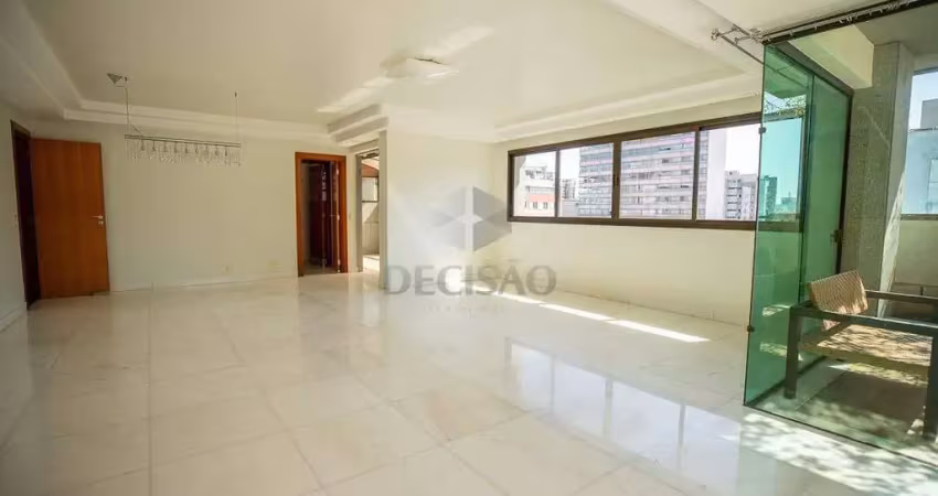 Cobertura linear à venda, 4 quartos, 1 suíte, 4 vagas, funcionários - belo horizonte/mg