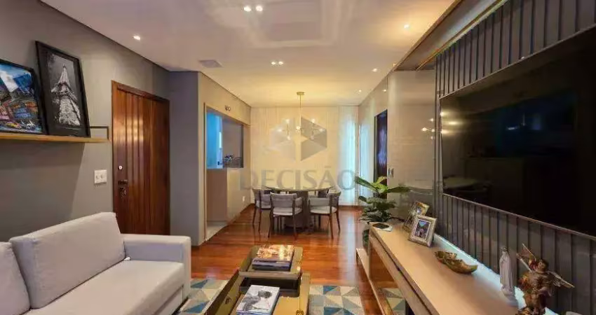 Apartamento 3 quartos à venda, 3 quartos, 1 suíte, 2 vagas, serra - belo horizonte/mg